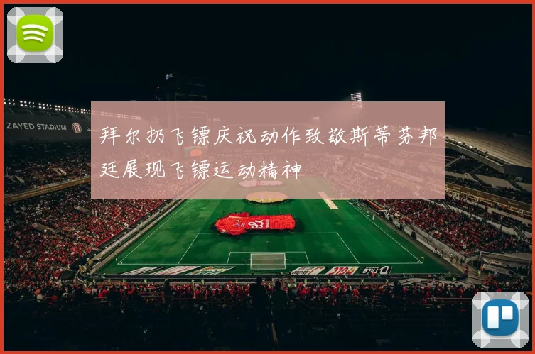 拜尔扔飞镖庆祝动作致敬斯蒂芬邦廷展现飞镖运动精神